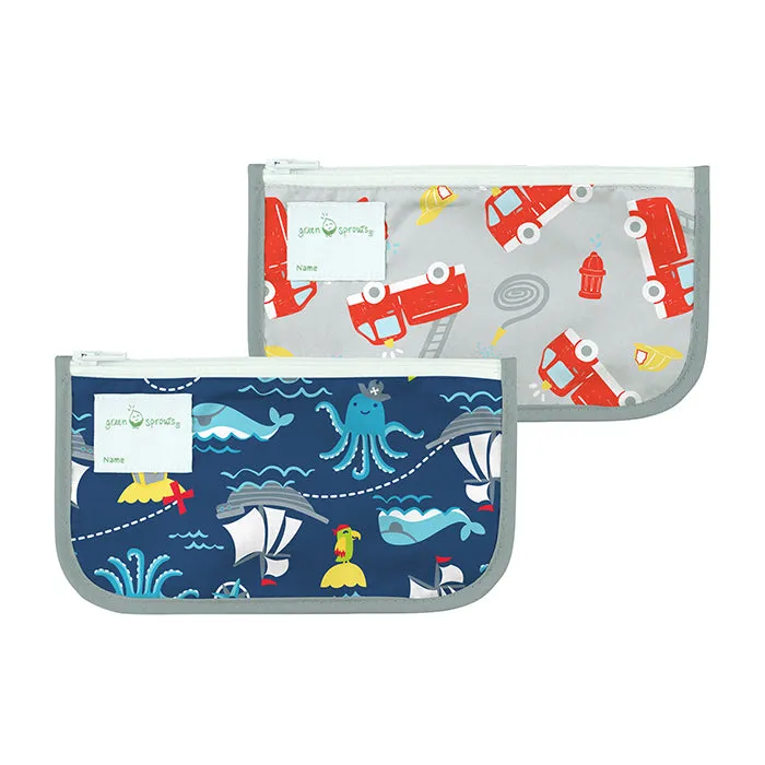 Green Sprouts Reusable Snack Bags (2pk)