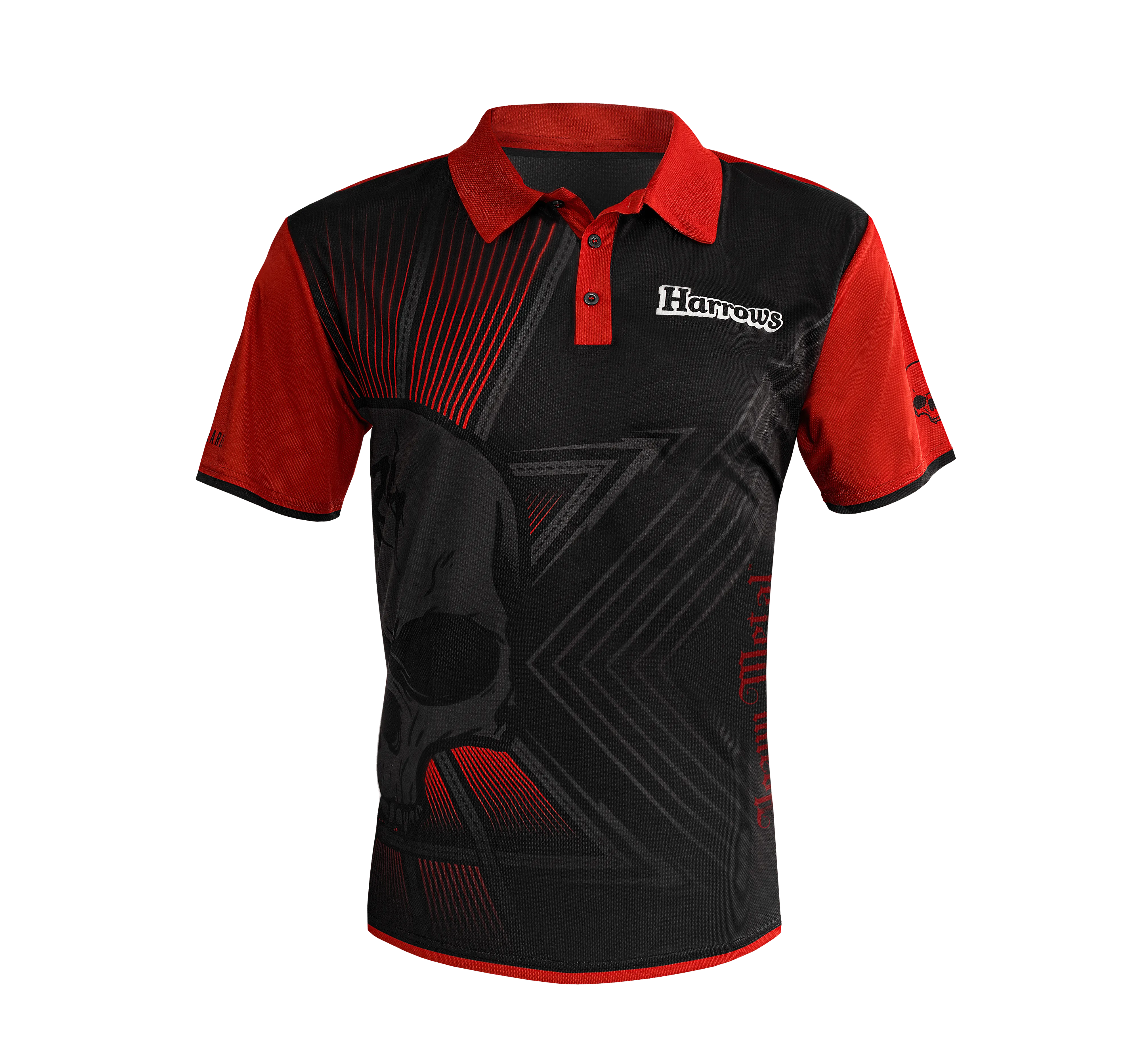 Harrows Ryan Searle Darts Shirt - Heavy Metal