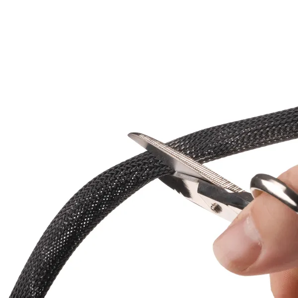 HellermannTyton BSPSC1120 1-1/2 Inch Braided Expandable Sleeving, Black, Sold By The Foot