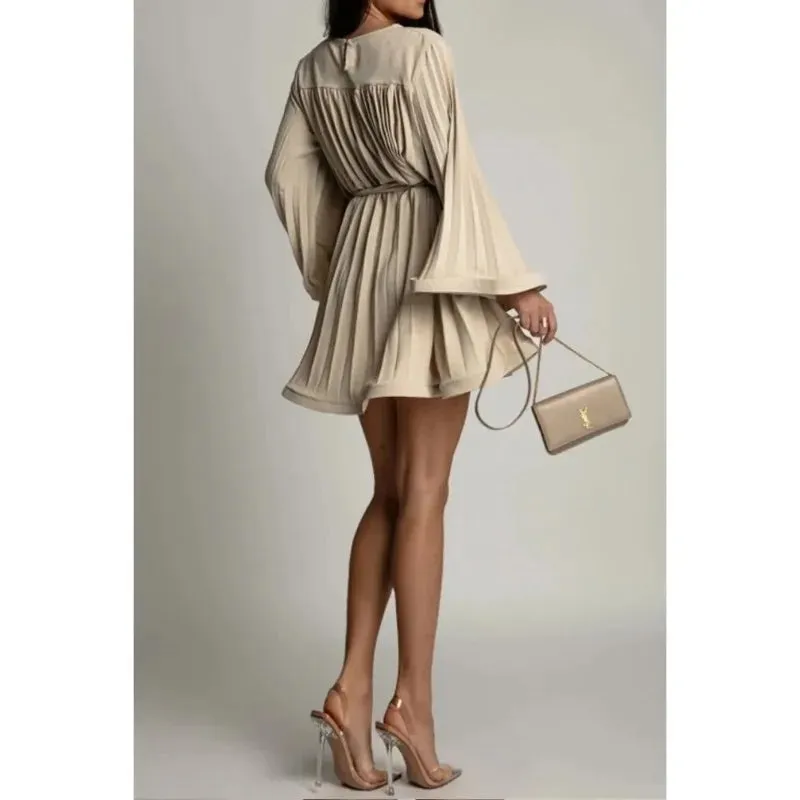 Jessie | Graceful Pleated Dress
