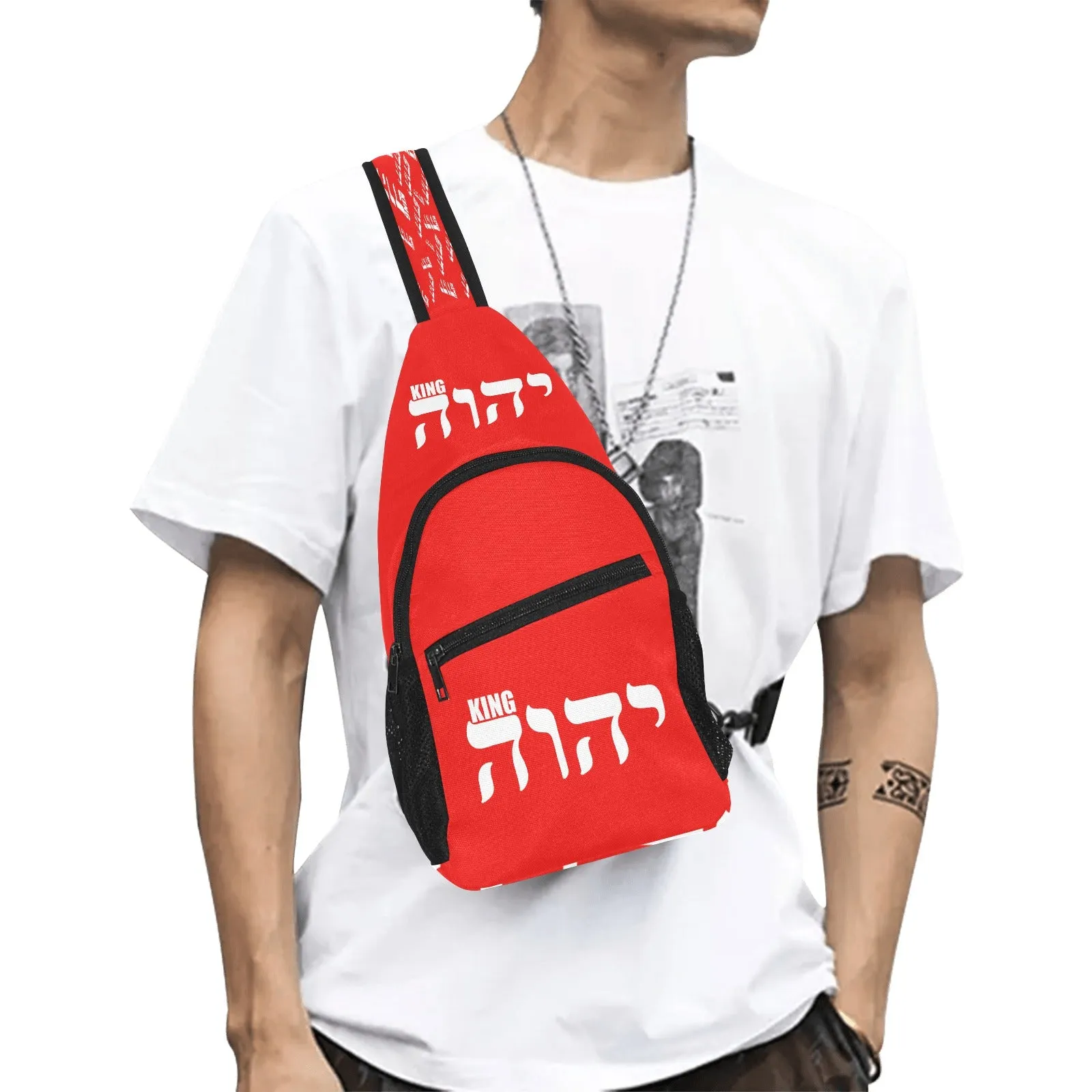 KING YAHWEH (Crossbody Shoulder Backpack)