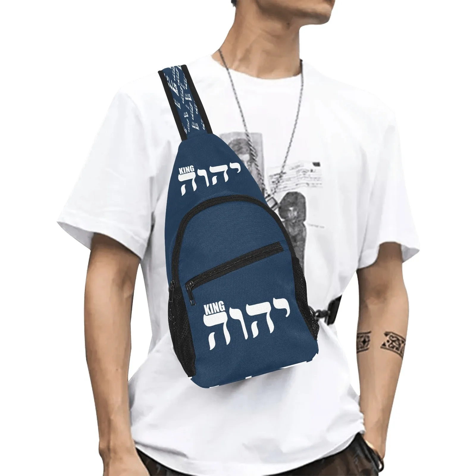 KING YAHWEH (Crossbody Shoulder Backpack)