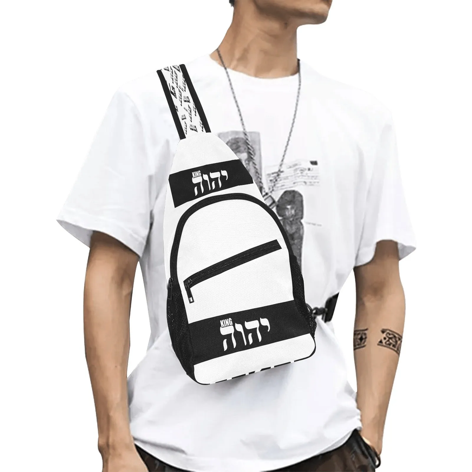 KING YAHWEH (Crossbody Shoulder Backpack)