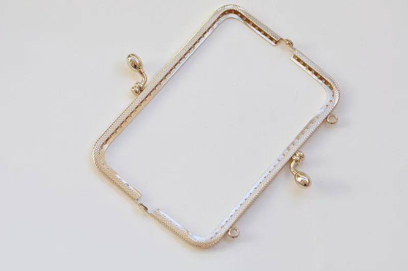 Light Gold Purse Frame Wedding Purse Frame 3"/4"/5"/6"/7"/8"