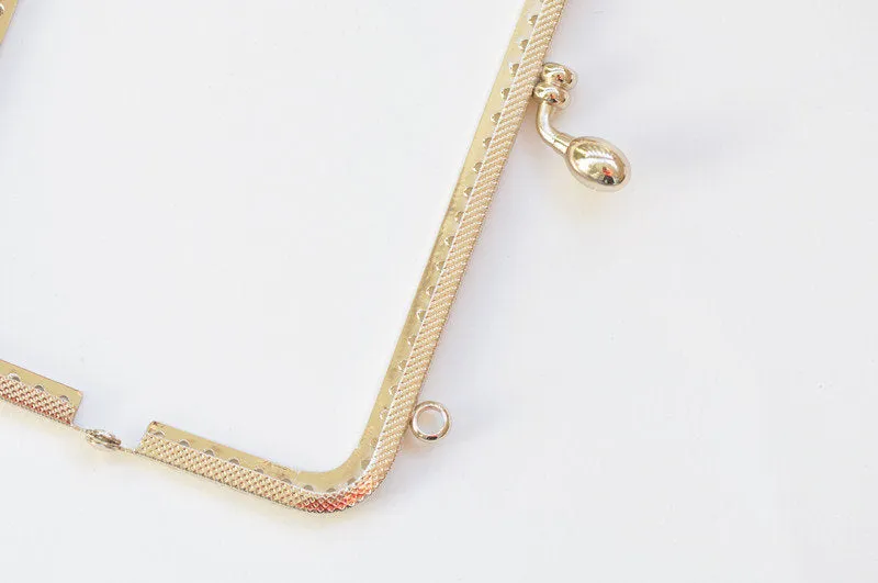 Light Gold Purse Frame Wedding Purse Frame 3"/4"/5"/6"/7"/8"
