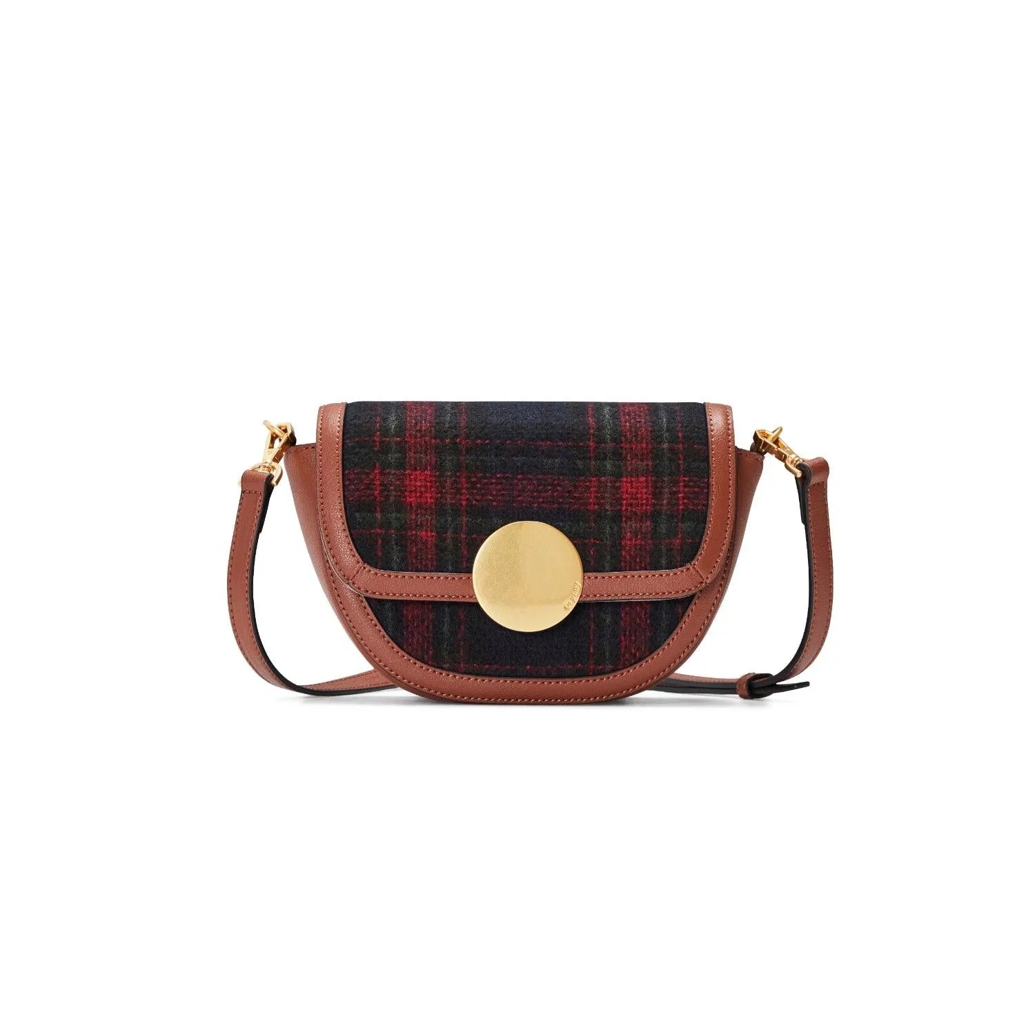 Lottie Check Crossbody in Small Crossbody
