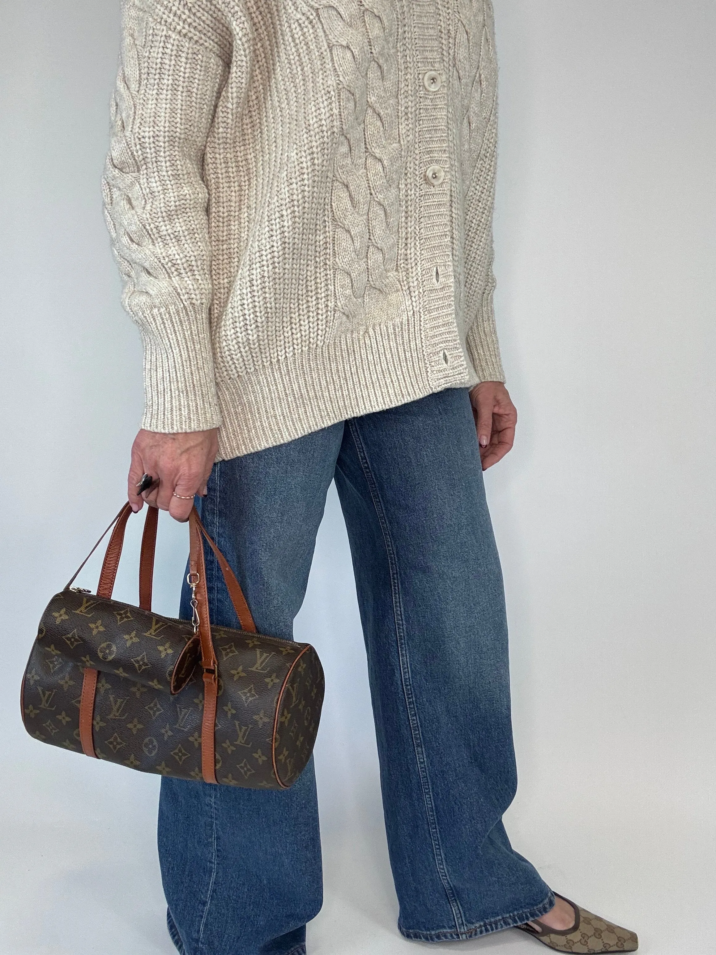 Louis Vuitton Papillon Monogram  30 With Baby Bag