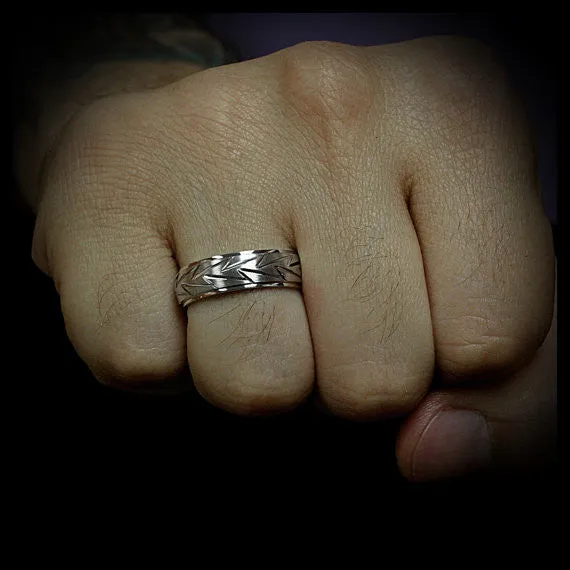 Men's Wedding Band - Striking