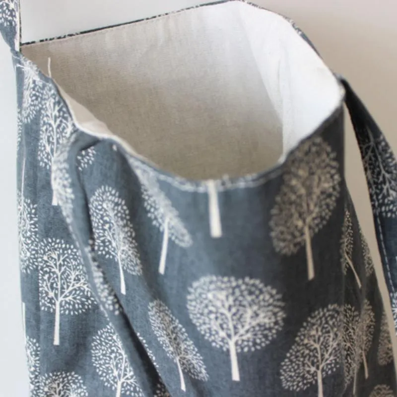Natural Linen and Cotton Shopping Bag - Eco-Friendly Tote Bag