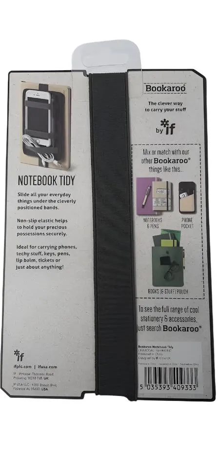 Note Book Tidy-Charcoal-40933