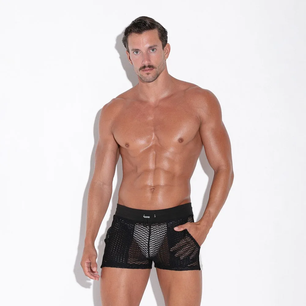 Openwork Mini Short