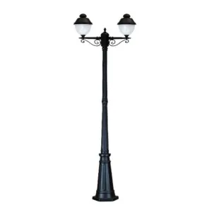 Ornamental 2 Headed Bollard Light