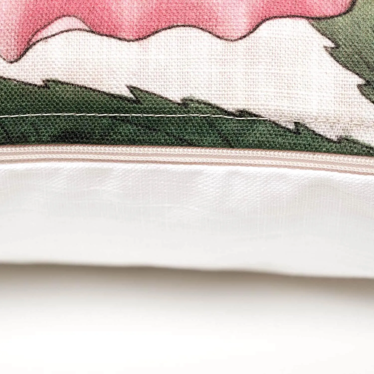 Ornamental Cherry & Butterfly - Mary Evans Cushion