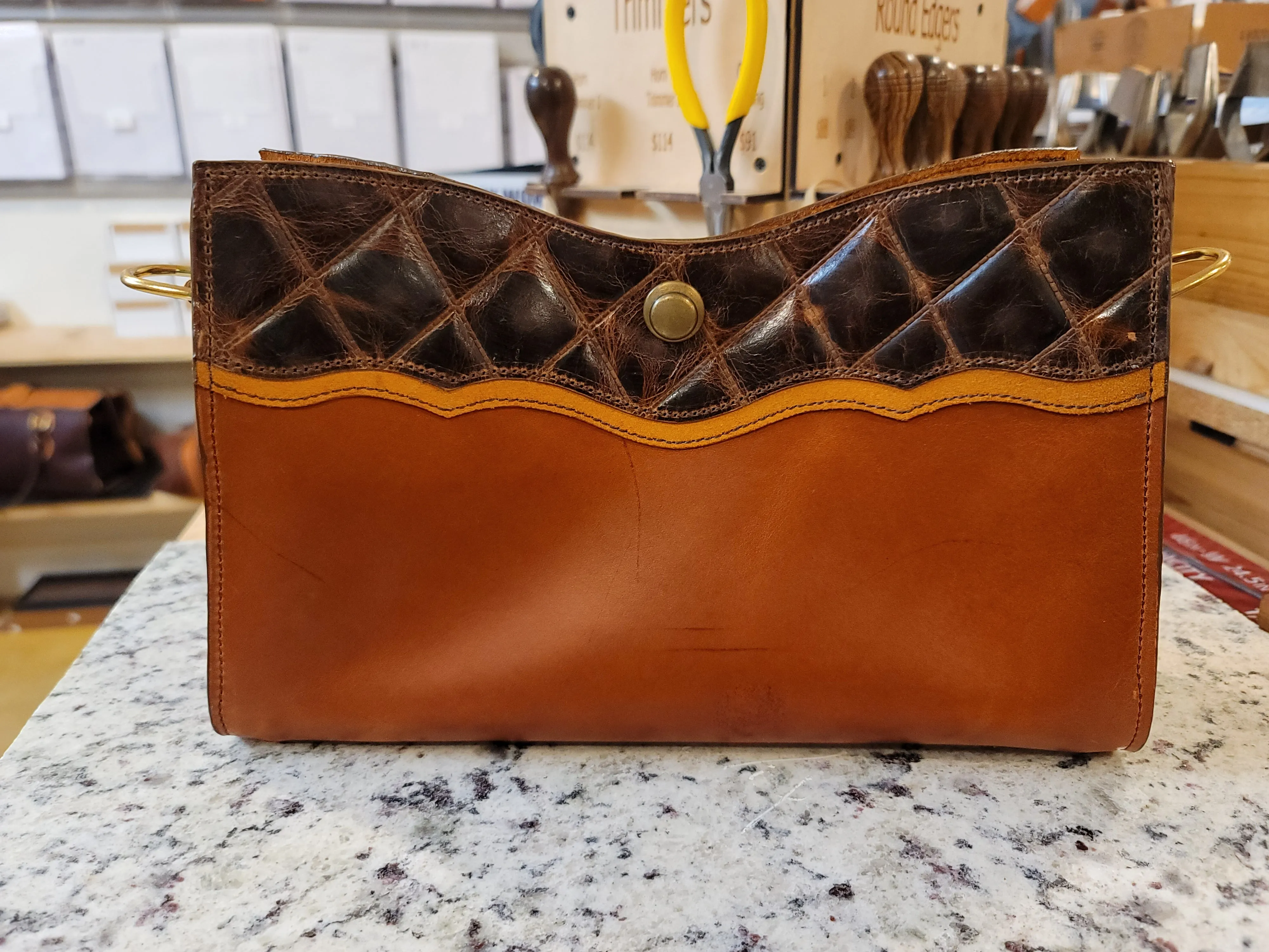 Paper pattern for the Janie Sue Purse