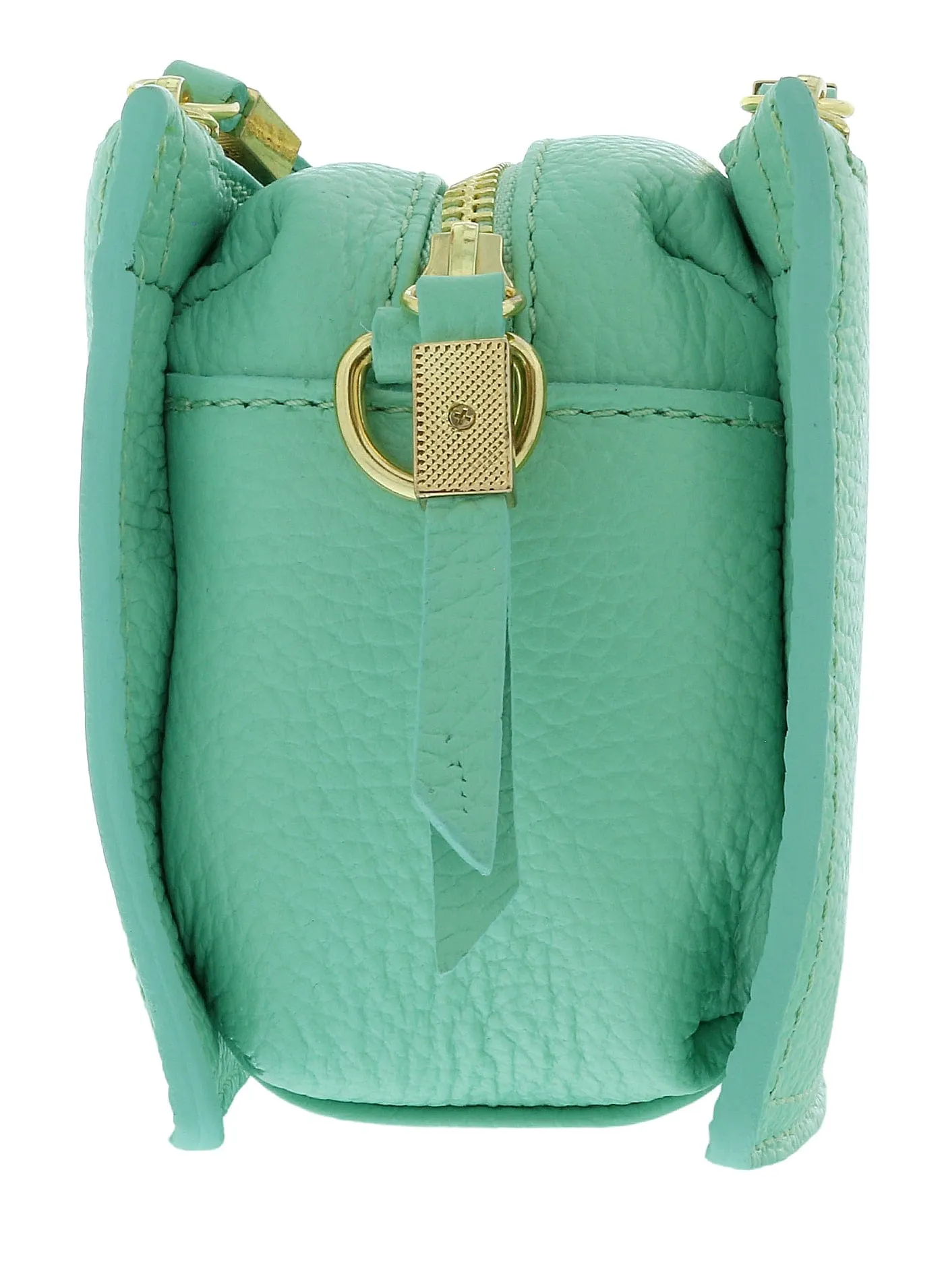 Pierre Cardin Tiffany Leather Small Structured Square Crossbody Bag