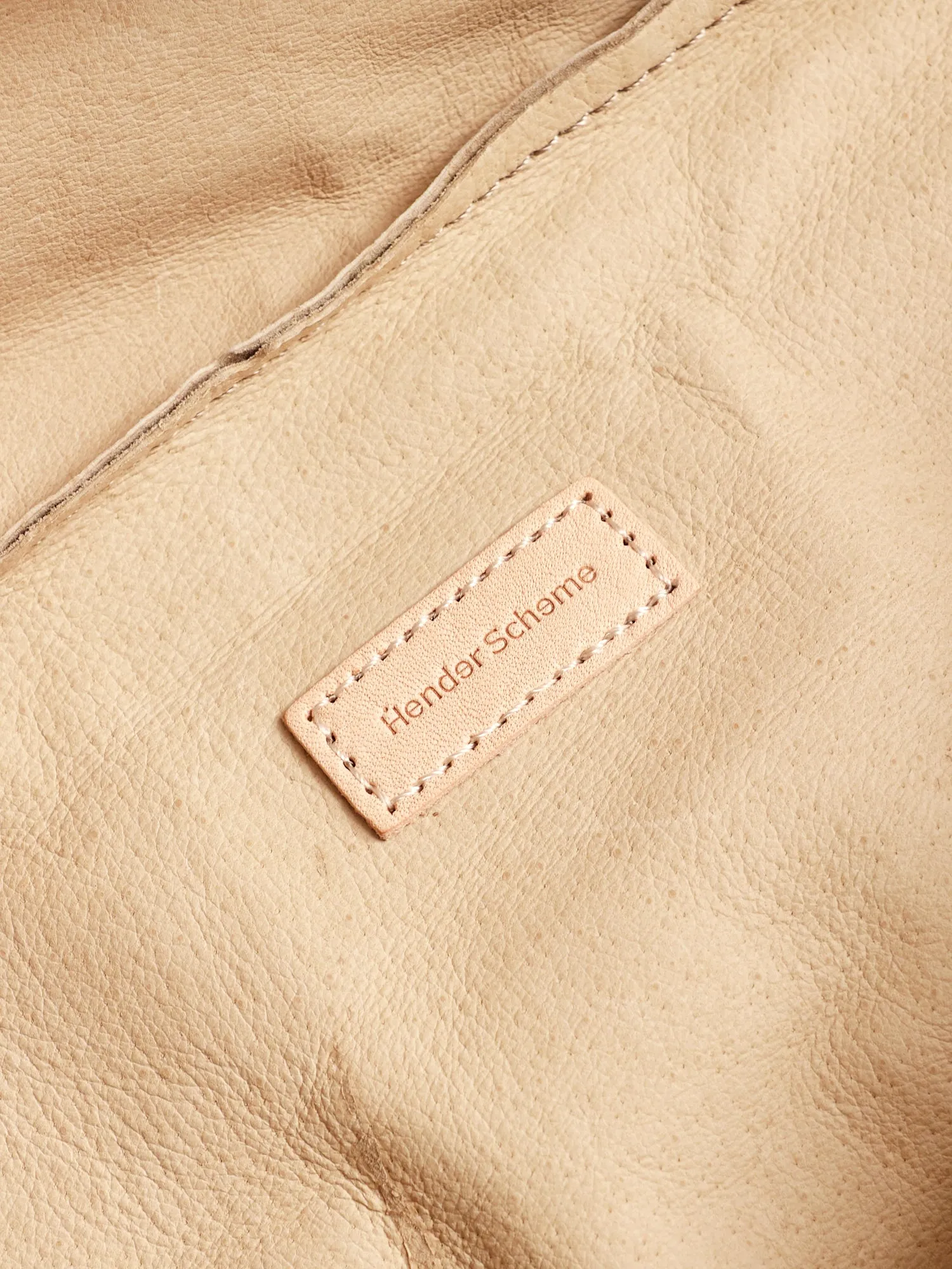 Pig Waist Pouch Bag in Beige