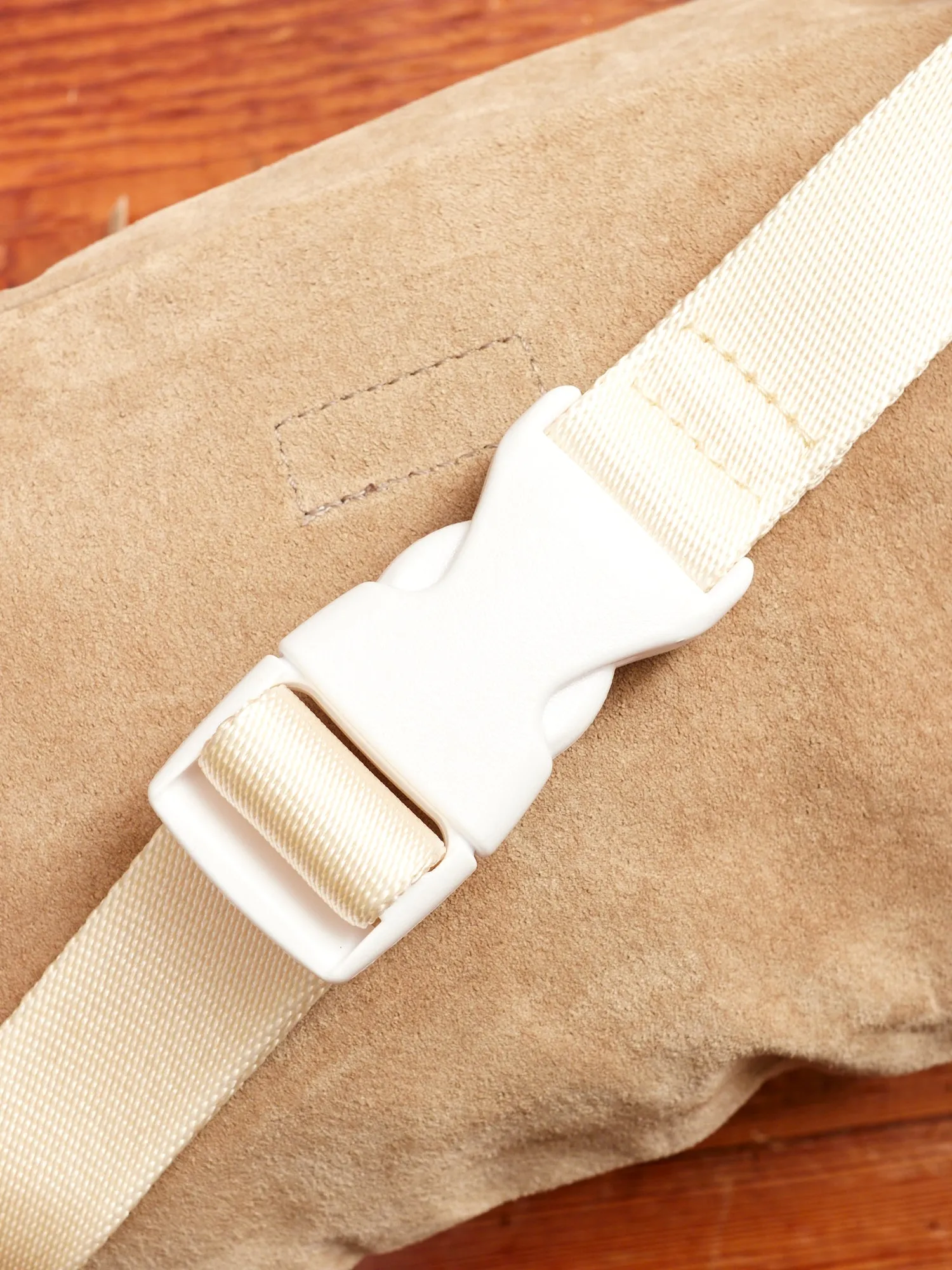 Pig Waist Pouch Bag in Beige