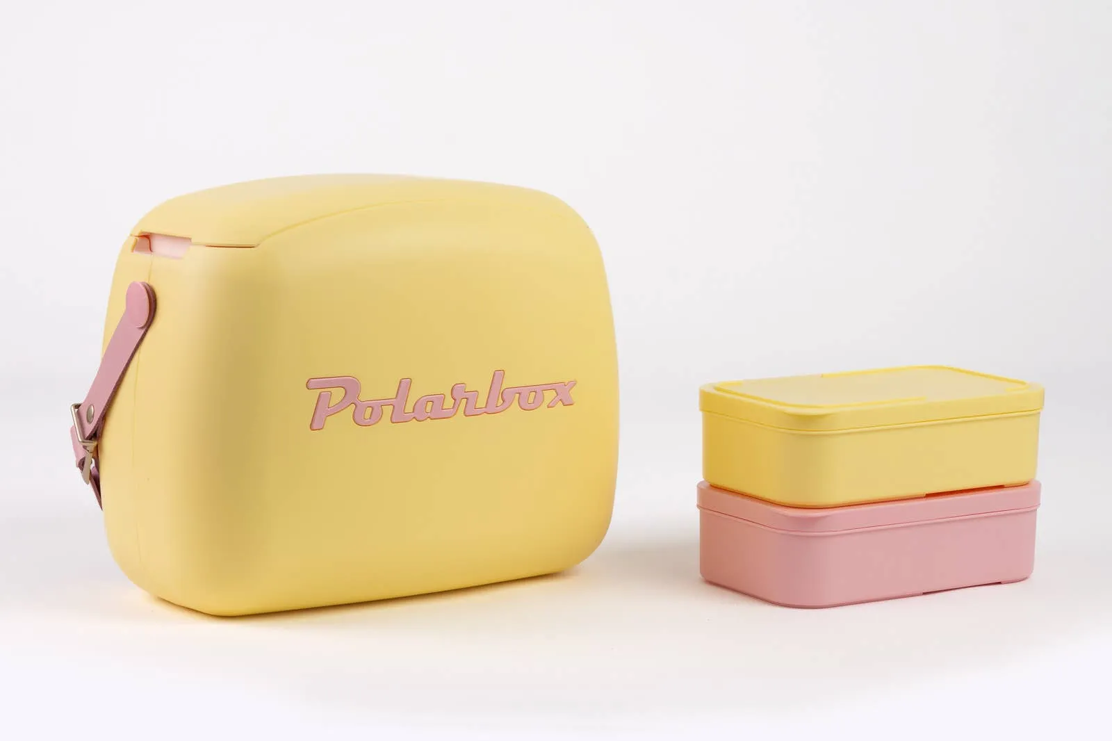 Polarbox Cool Box Pop 6L Beach Picnic Summer Retro: Cyan pink