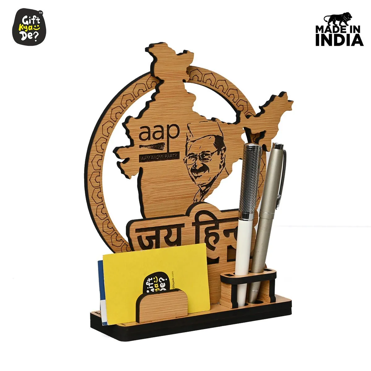 Political Pen Stand and Card Holder | Narendra Modi | Yogi Adityanath | Arvind Kejriwal | Political Leaders| Mementos