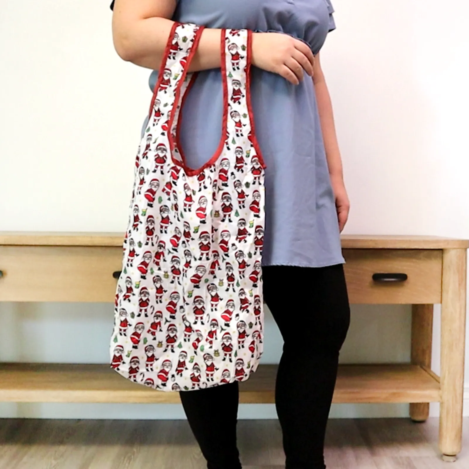 "Sassy Santa" Reusable Bag Bundle - 4 Pieces