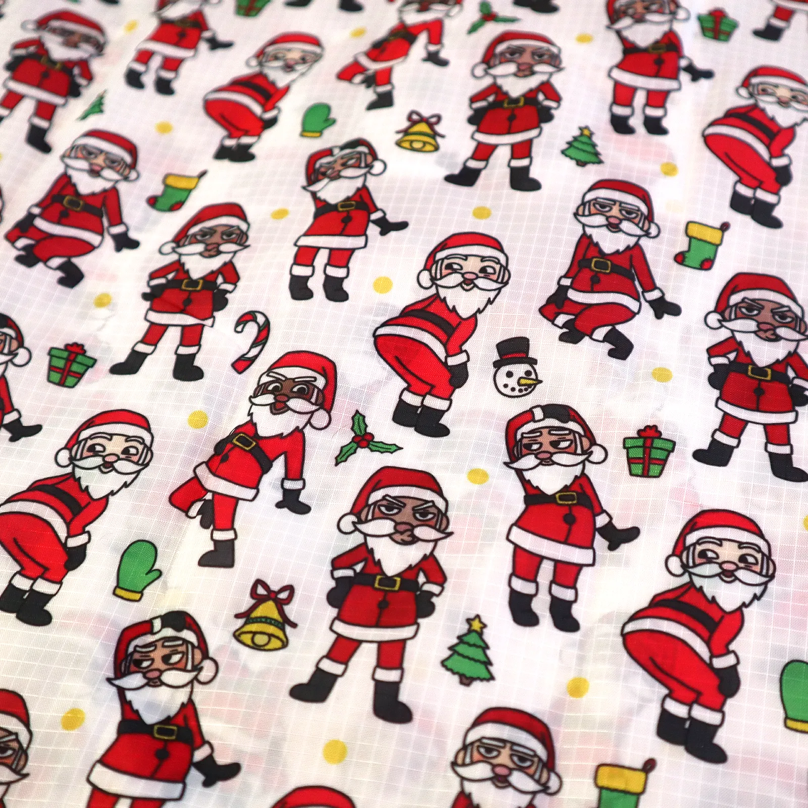 "Sassy Santa" Reusable Bag Bundle - 4 Pieces