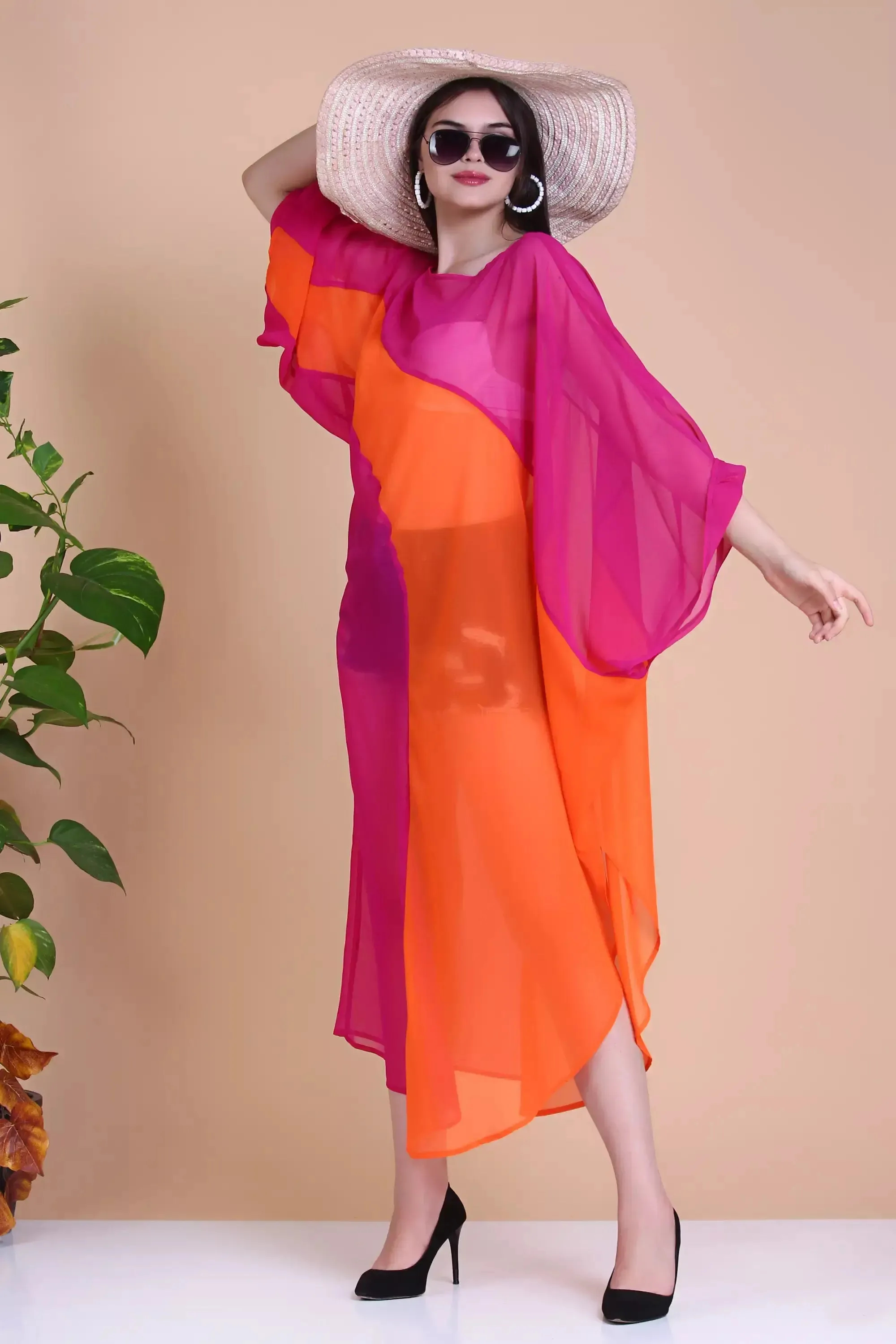 Radiant Rainbow Dreams Kaftan
