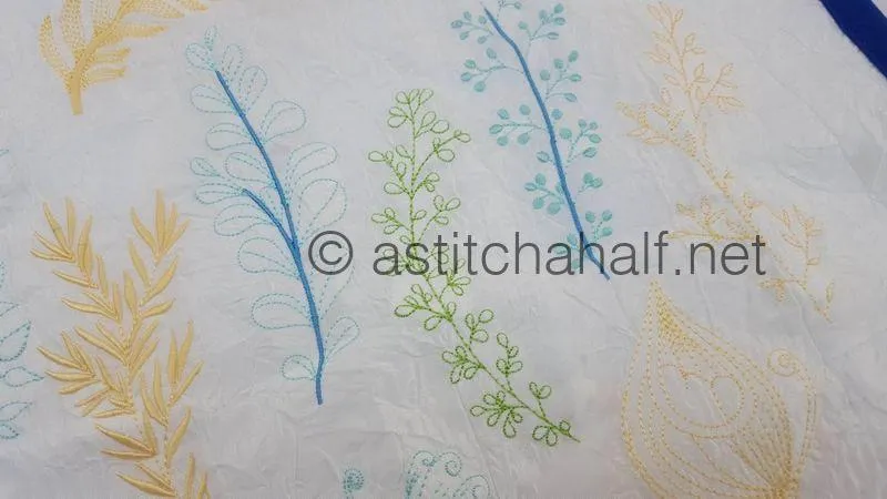 Rustling Leaves Fold and Go Reusable Shopping Bag