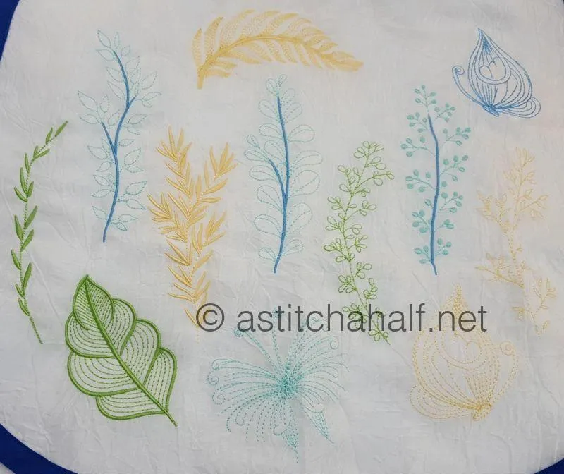Rustling Leaves Fold and Go Reusable Shopping Bag