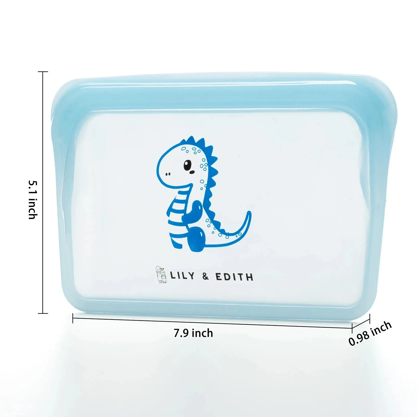 Silicone Reusable Snack Bag | Cat