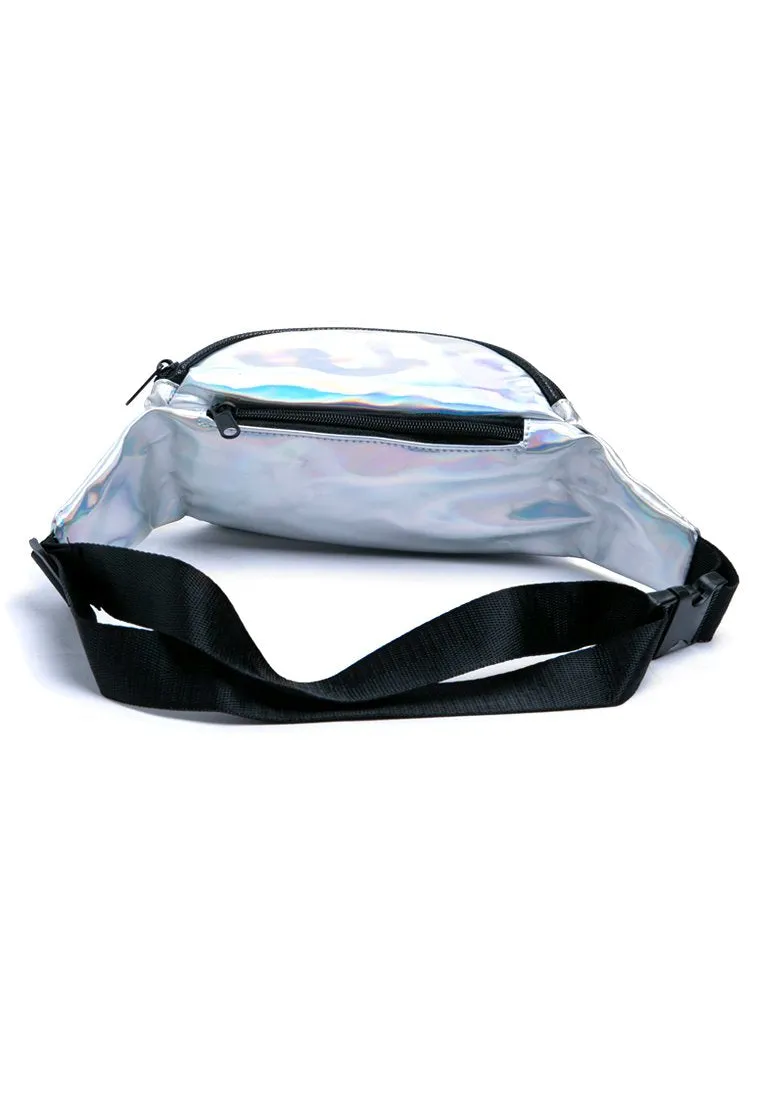 Silver Waist Bag