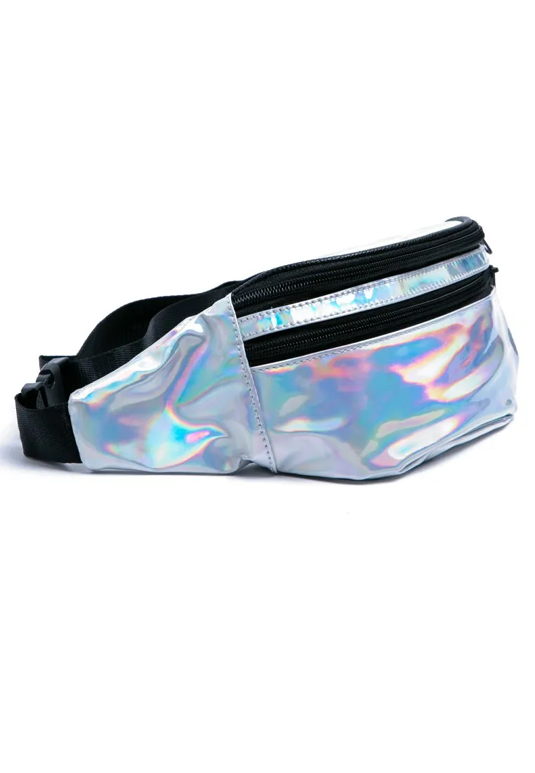 Silver Waist Bag