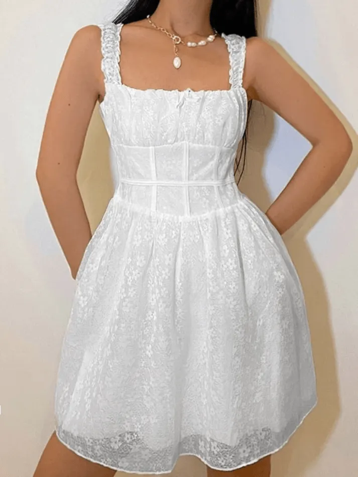 Smock Tiered Graceful Ruffle Mini Skirt