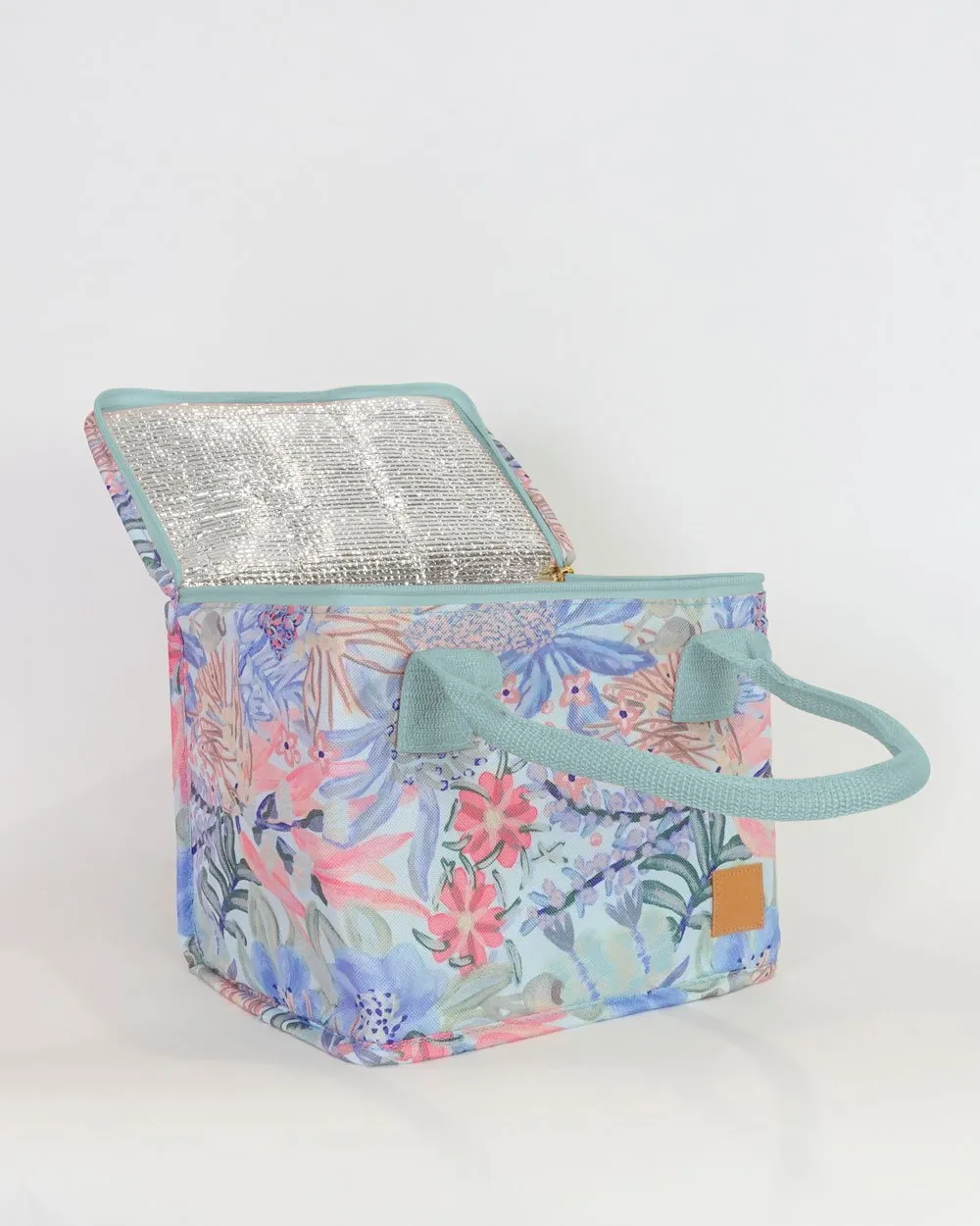 Spring Fling Lunch Bag with Canvas Handle