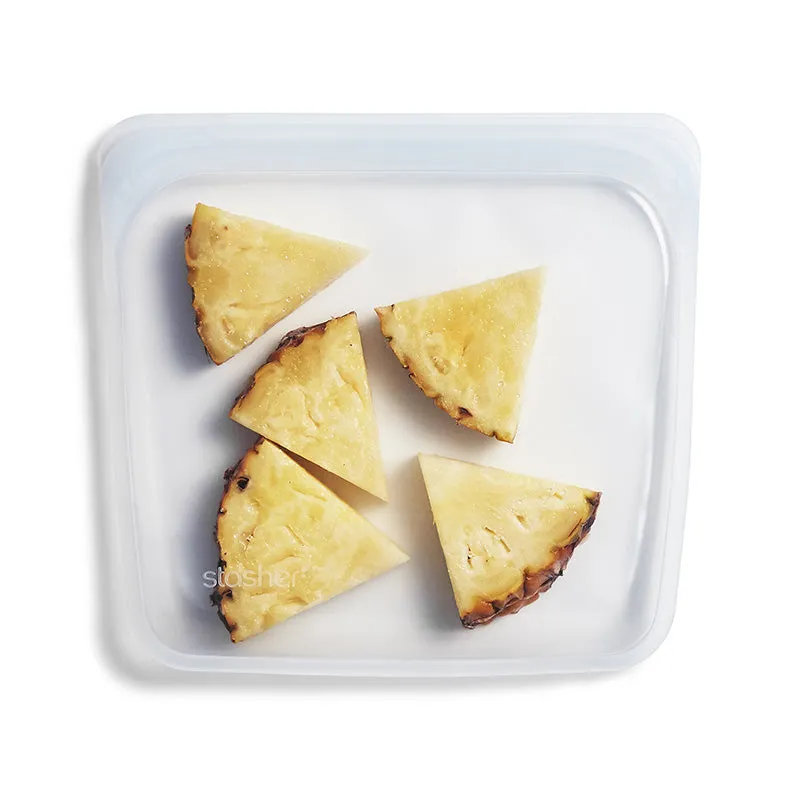 Stasher Reusable Snack & Sandwich Bag 2-Pack