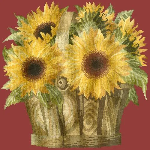 Sunflower Basket