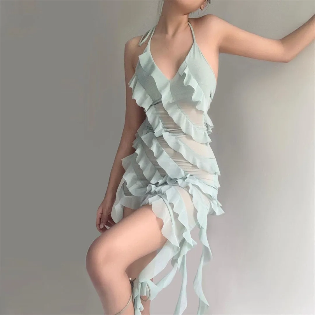 Tight Club Graceful Mini Dress