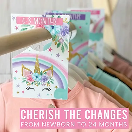 Unicorn Baby Closet Dividers