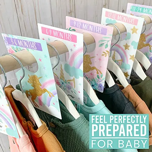 Unicorn Baby Closet Dividers