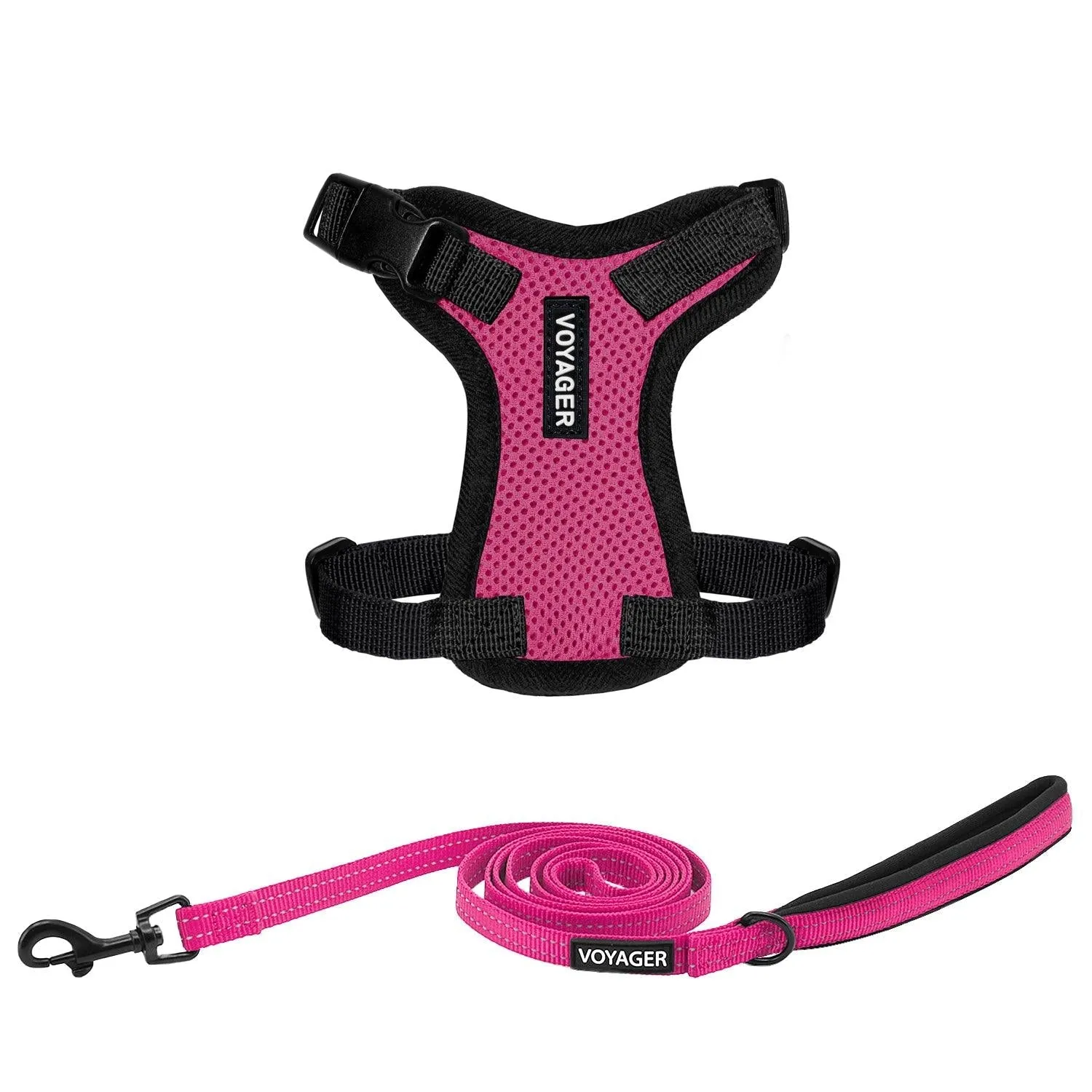 Valentine Step-In Lock Harness & Leash Set