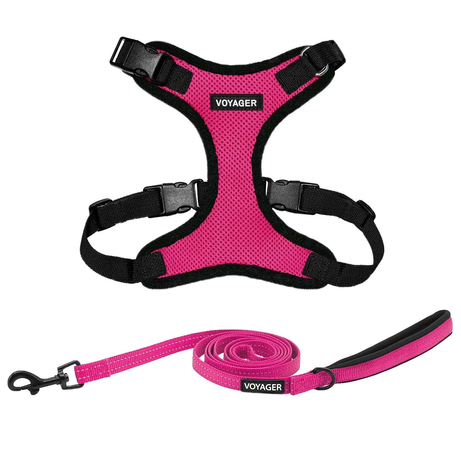 Valentine Step-In Lock Harness & Leash Set