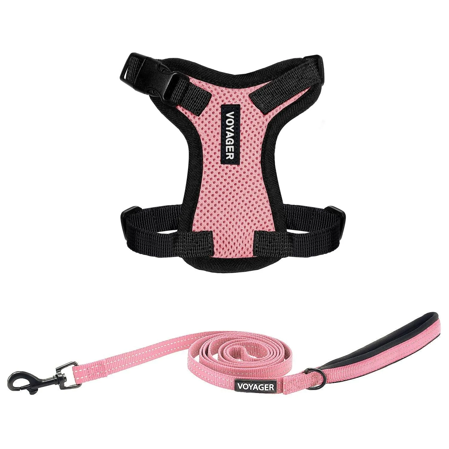 Valentine Step-In Lock Harness & Leash Set