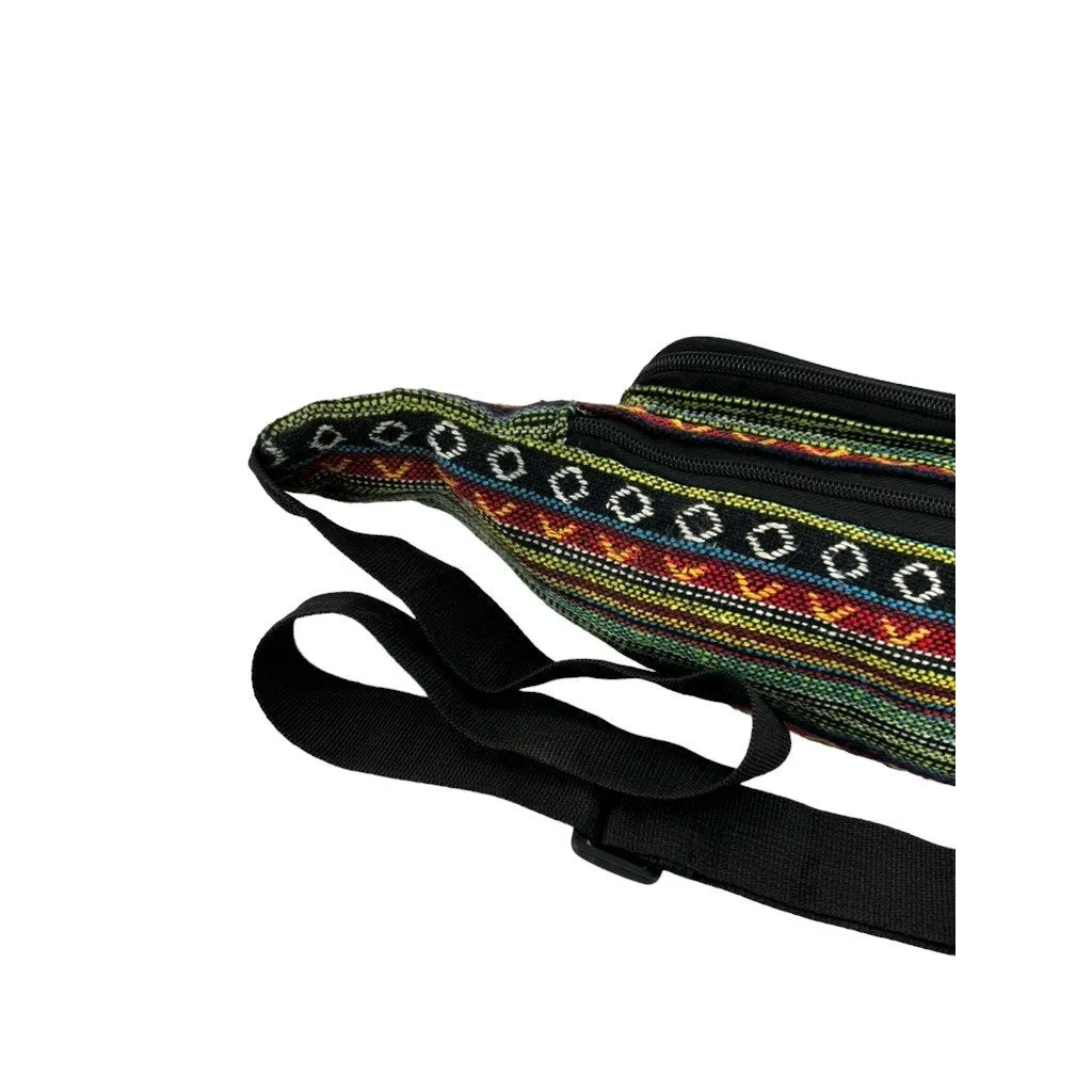 Vintage Aztec Bohemian Geo Pattern Crossbody Waist Bag