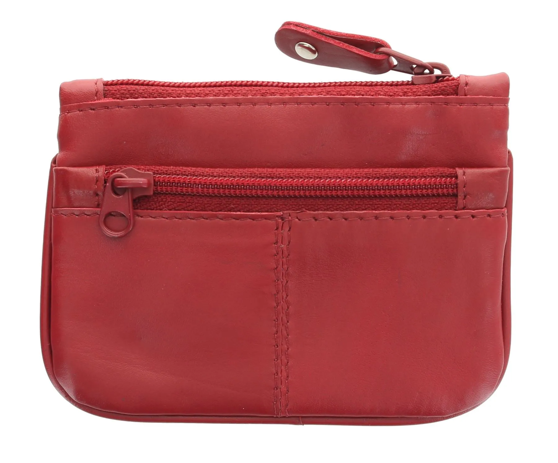 Visconti Leather Zip Top Coin Purse/Keycase CP3
