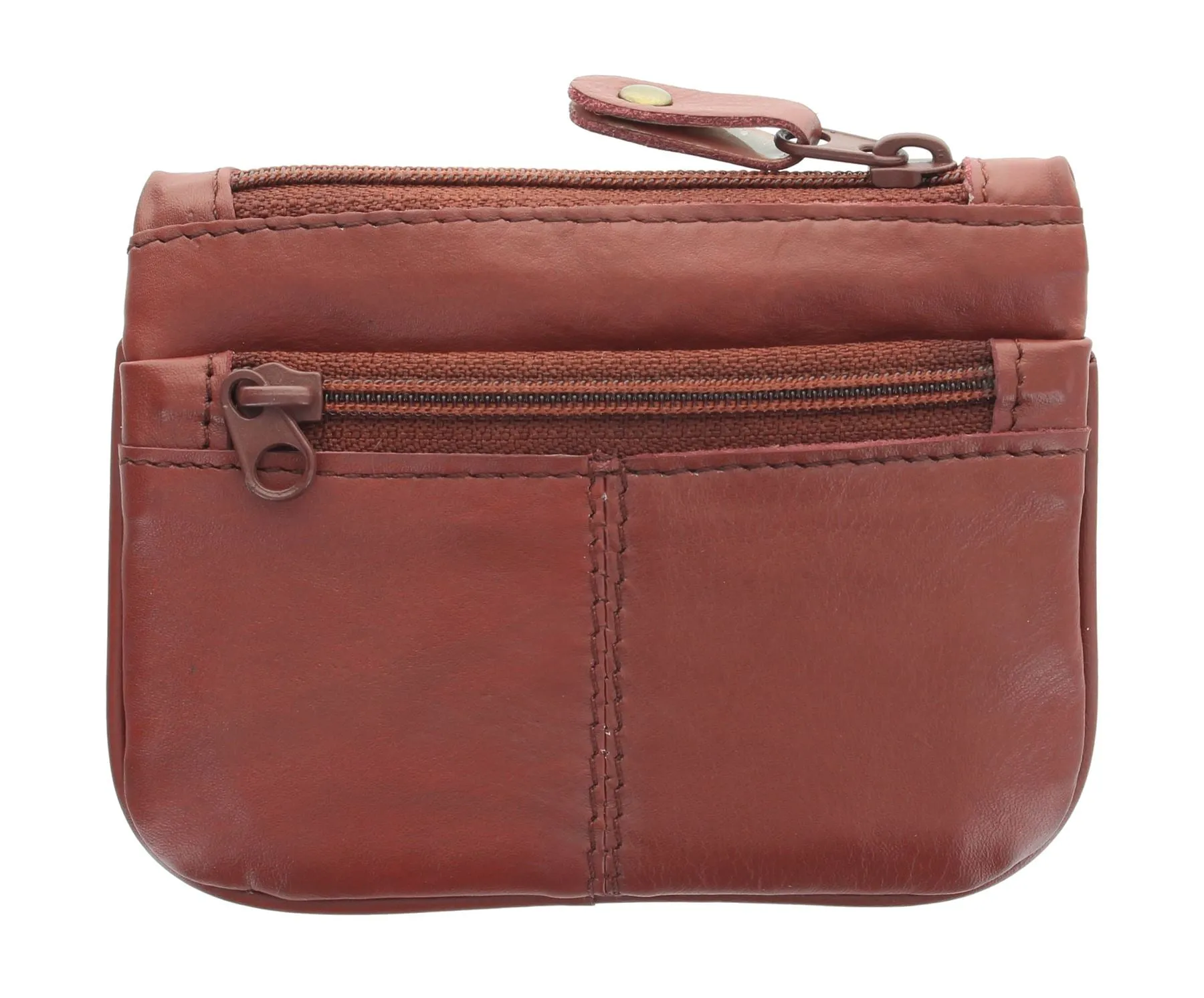 Visconti Leather Zip Top Coin Purse/Keycase CP3
