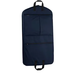 Wally Bags 40" Garment Bag with Pockets - Navy